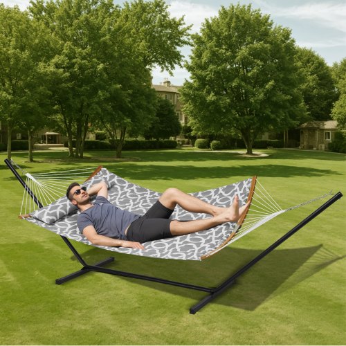 VEVOR Two Person Hammock with Stand Included, Double Hammock