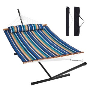 Potenza® Hamac avec Support en Aluminium pour 2 Personnes Démontable - Charge Max 220 kg – Les Potenza® Hamac avec Support en Aluminium pour 2 Personnes Démontable - Charge Max 220 kg – Les