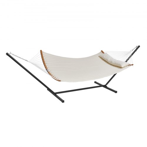 VEVOR Double Quilted Fabric Hammock Two Person Hammock with