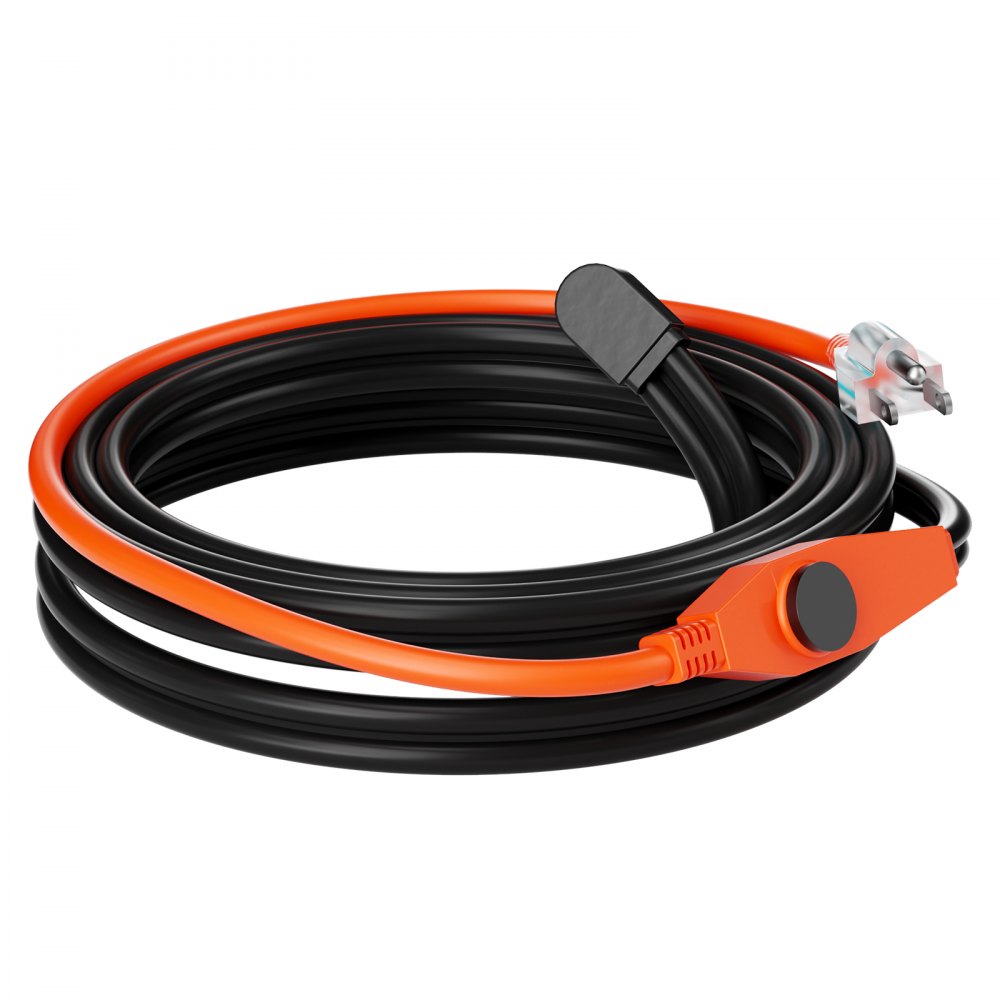 VEVOR Heat Cable for Pipes – 24FT 7W/FT Heat Tape for Pipes