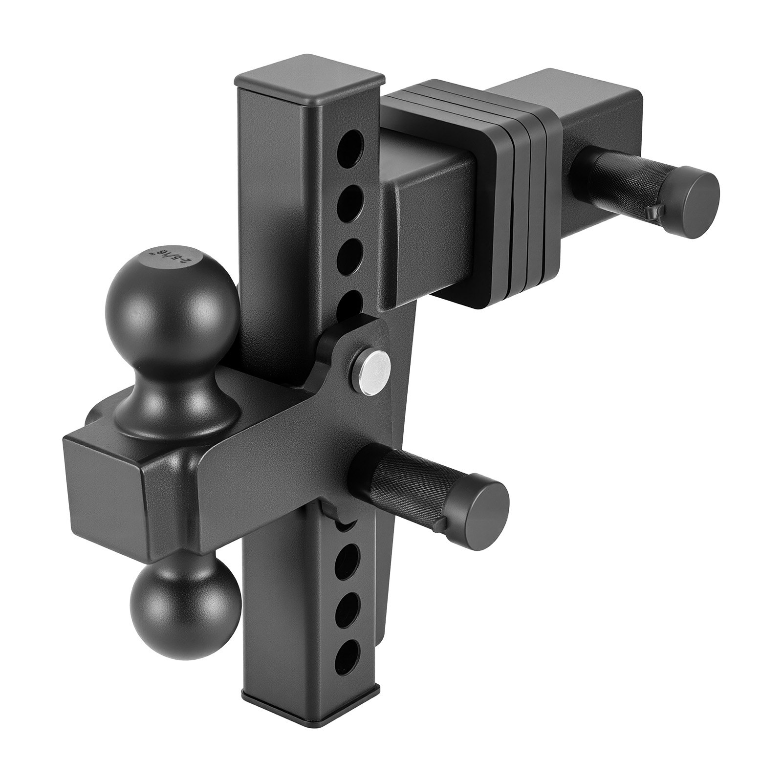 VEVOR Adjustable Trailer Hitch, Fit 2.5 Inch Receiver, Trailer Hitch ...
