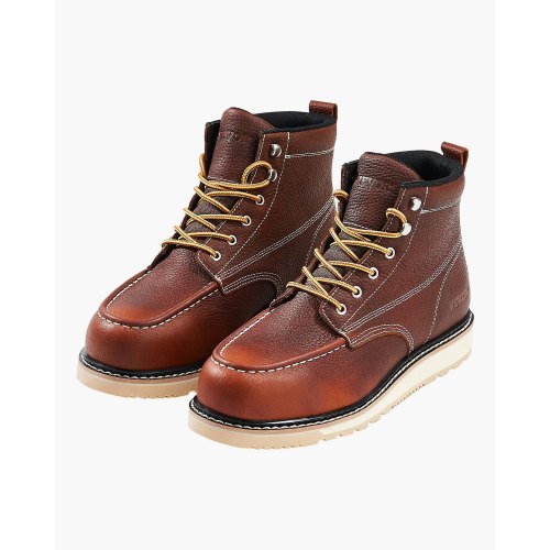 Steel Toe Work Boots US Size 11 Waterproof Moc Toe for Men Slip ...