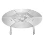 VEVOR Fire Pit Heat Deflector for Solo Stove Yukon, 25 inch Bonfire ...
