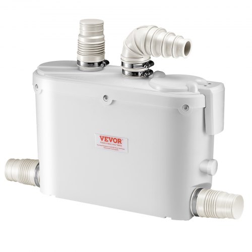 Macerator Pump 500W 29 GPM Flow 26 ft Head Lift Pump for Kitchen ...