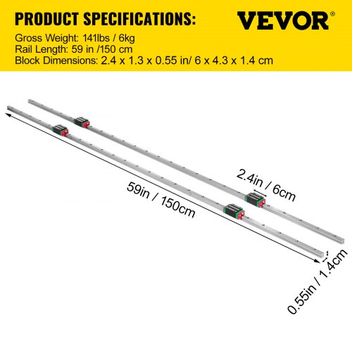 VEVOR Linear Rail - Motion Solutions for Your Projects