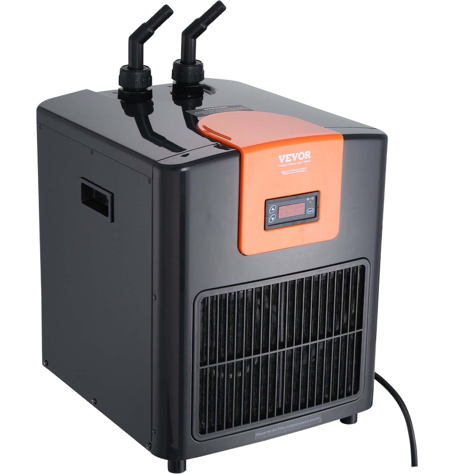VEVOR Aquarium Chiller, 92 Gal 348 L, 1/4 HP Hydroponic Water Chiller ...