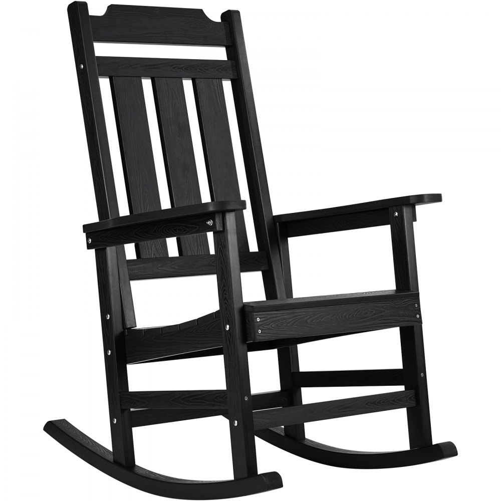 VEVOR High Back Rocker Chair – 400 lbs, Tilt 5°, Depth 50 cm