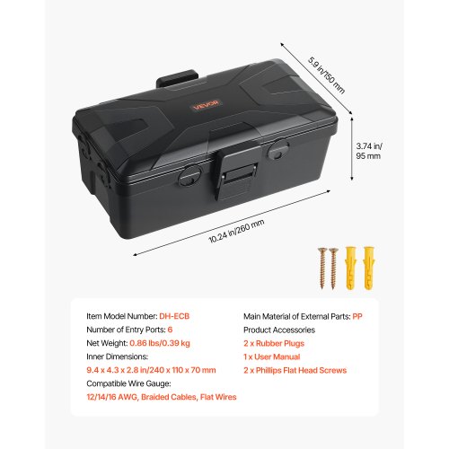 Shop the Best Selection of Weatherproof Boxes | VEVOR US