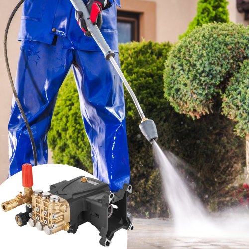 VEVOR VEVOR Pressure Washer Pump, 25.4 mm Shaft Horizontal Triplex