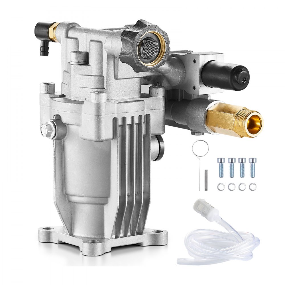 VEVOR Pressure Washer Pump, 3/4" Shaft Horizontal, 3100 PSI, 2.35 GPM ...