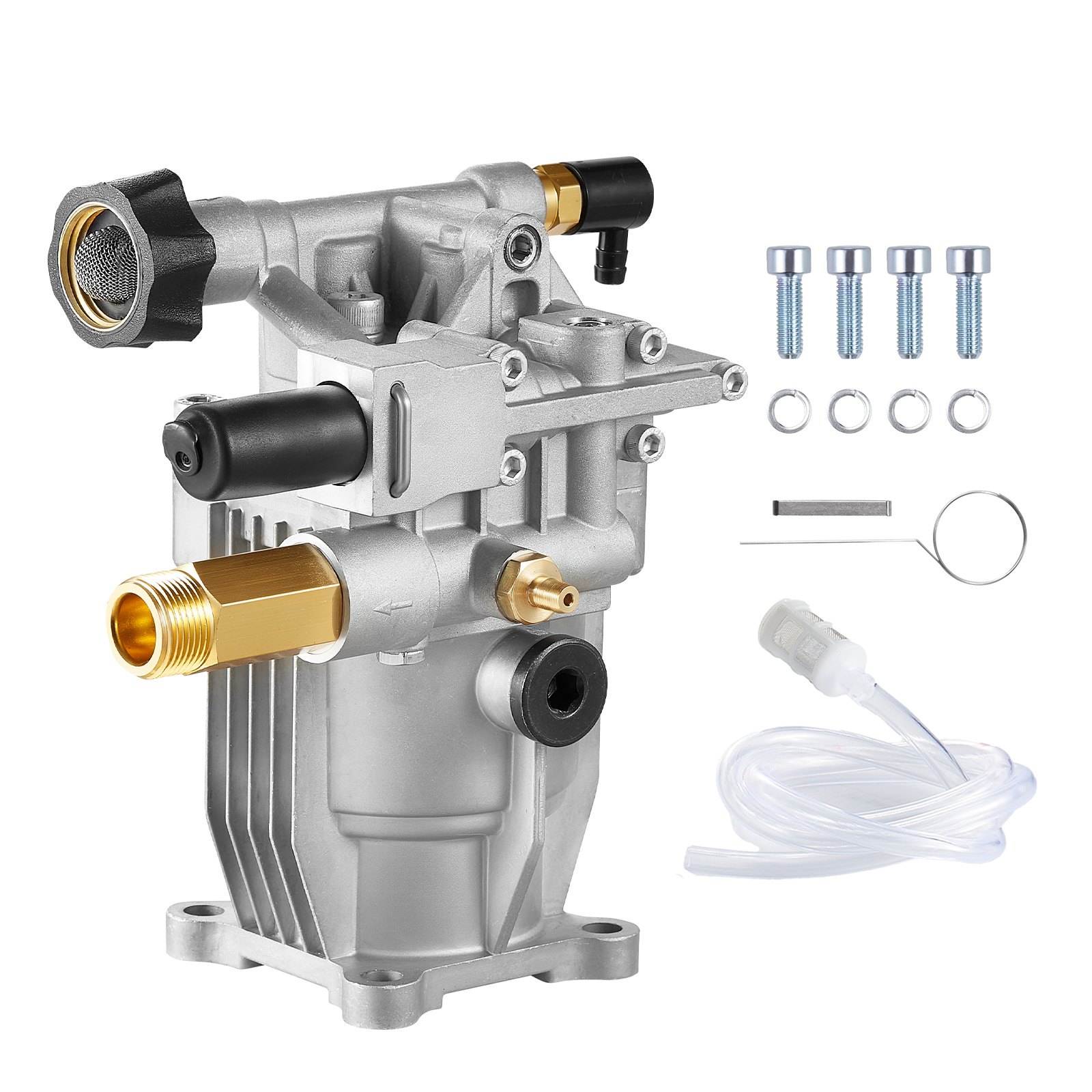 VEVOR Pressure Washer Pump, 3/4" Shaft Horizontal, 3100 PSI, 2.35 GPM ...