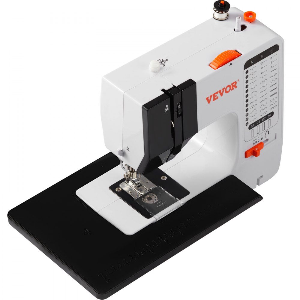VEVOR Sewing Machine, Portable Sewing Machine for Beginners with 38 ...