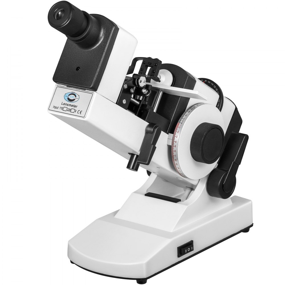 VEVOR Manual Lensometer Optical, NJC-4 Lensmeter Manual, ±25D Vertex ...