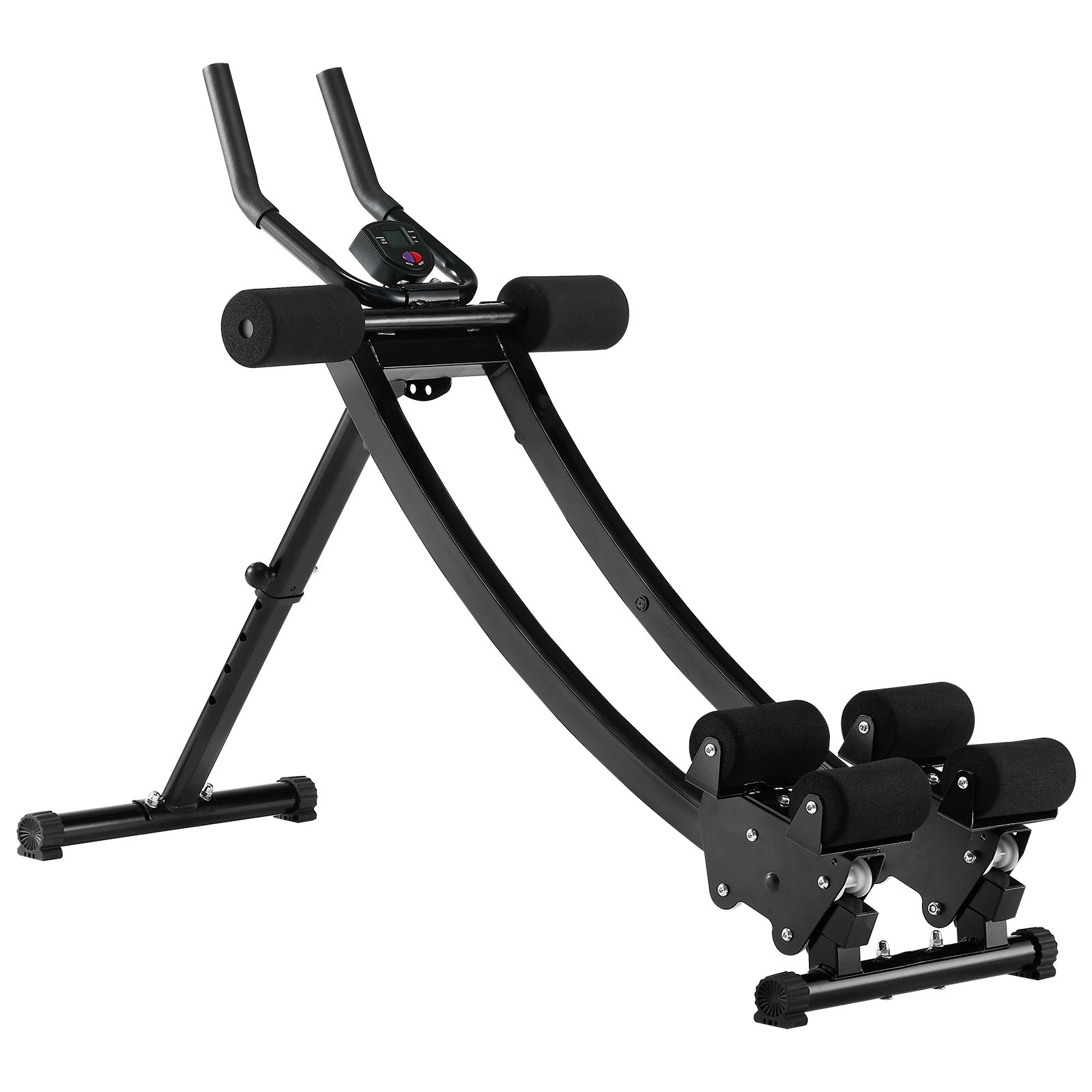 Instant Abs Machine VEVOR Ab Workout Home Equipment –16 Levels, 440 lbs Capacity