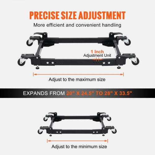 VEVOR Mobile Base Heavy Duty Universal Stand 1500 lb Capacity For Tools Machines main image 0