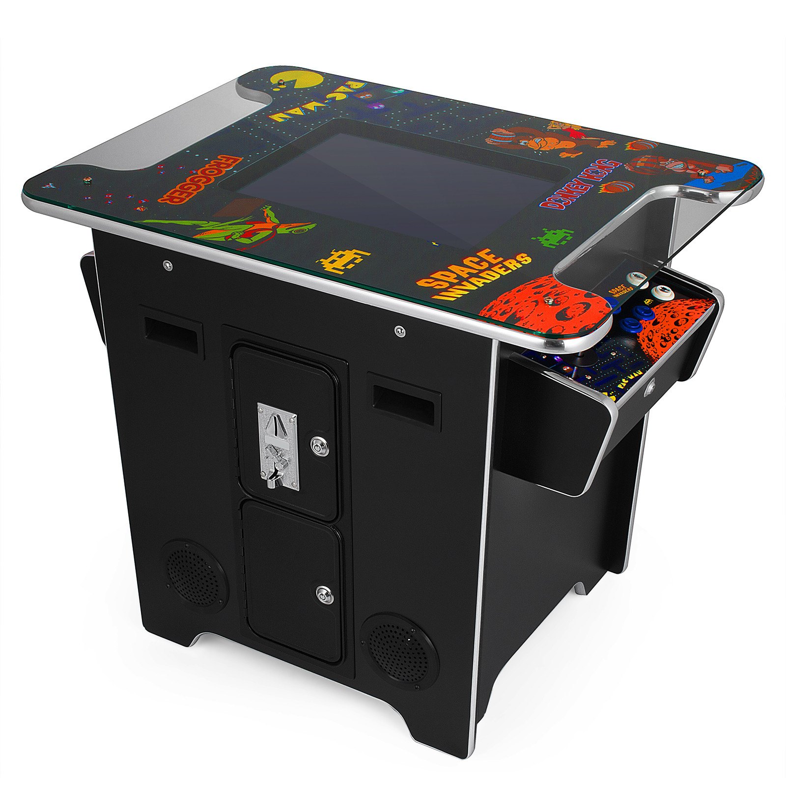 Cocktail arcade game machine