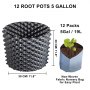 VEVOR 12PCS Air Root Pruning Pots, 5 Gallon Garden Propagation Pot ...