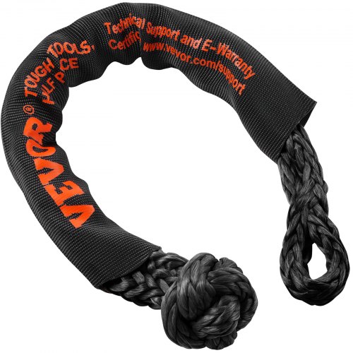 2 Stuks VOBOR Synthetische Soft Shackle 21 Ton - Lichtgewicht Recovery Touw Voor Offroad, SUV & Vrachtwagens