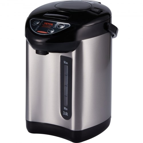 Bar Amigos Waterdispenser, 3 l, PETG kunststof, transparant, universeel, blauw en wit, voor kantoor, reizen, camping, cocktail en punch