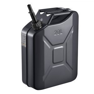 VEVOR Metal Fuel Container, 20 L, Fuel Jerry Can with Spout and Comfort ...