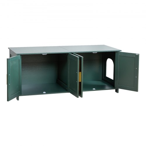 VEVOR Cat Litter Box Enclosure for Multi Cats, 47.2 in Hidden