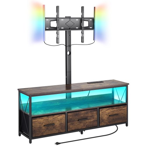 VEVOR TV Stand with Mount and Drawers – 52