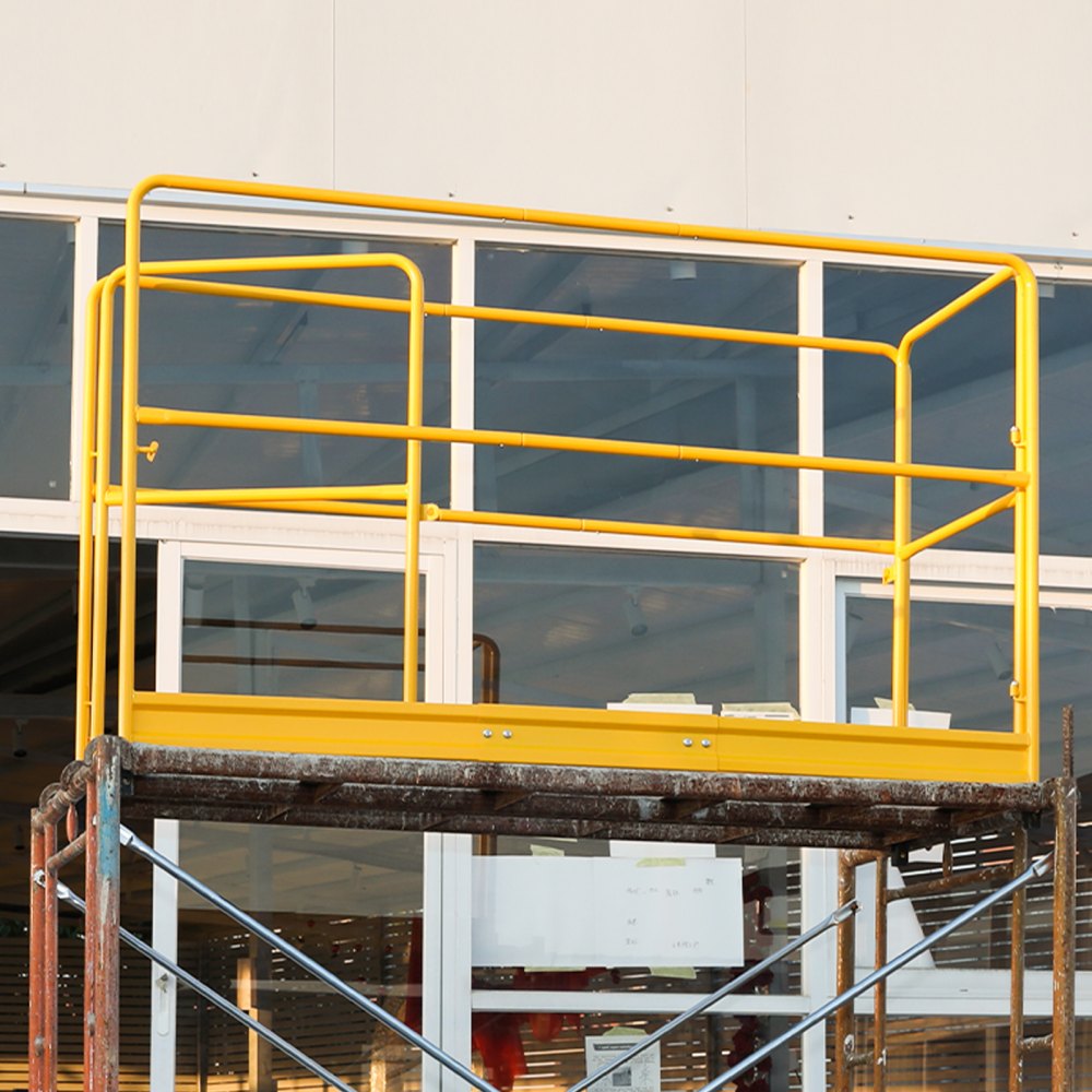 VEVOR Scaffold Guard Rail – 6ft, 44.5'' height, 55.4 lbs