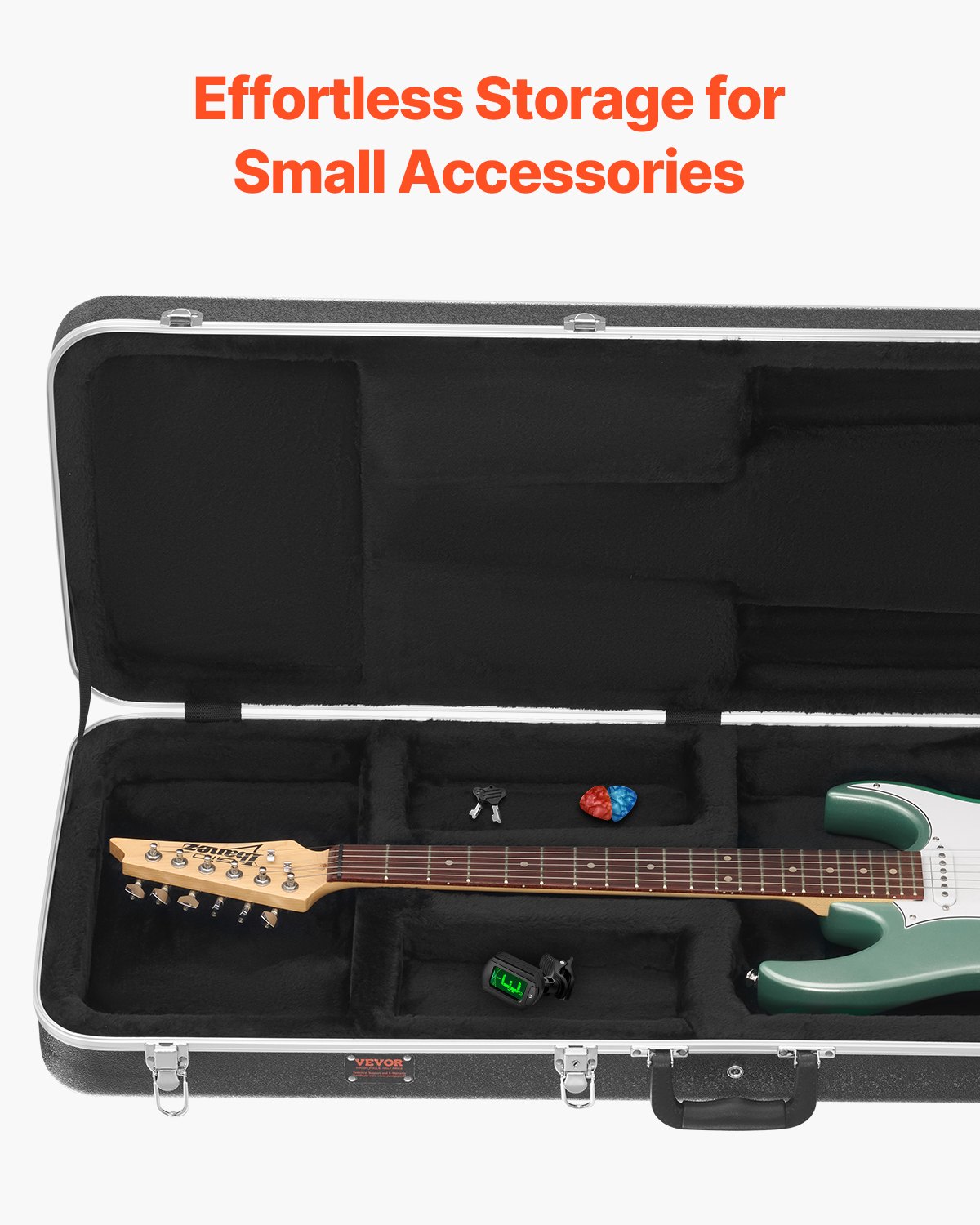 VEVOR Electric Guitar Hard Case – 41.34 in, Fit 39