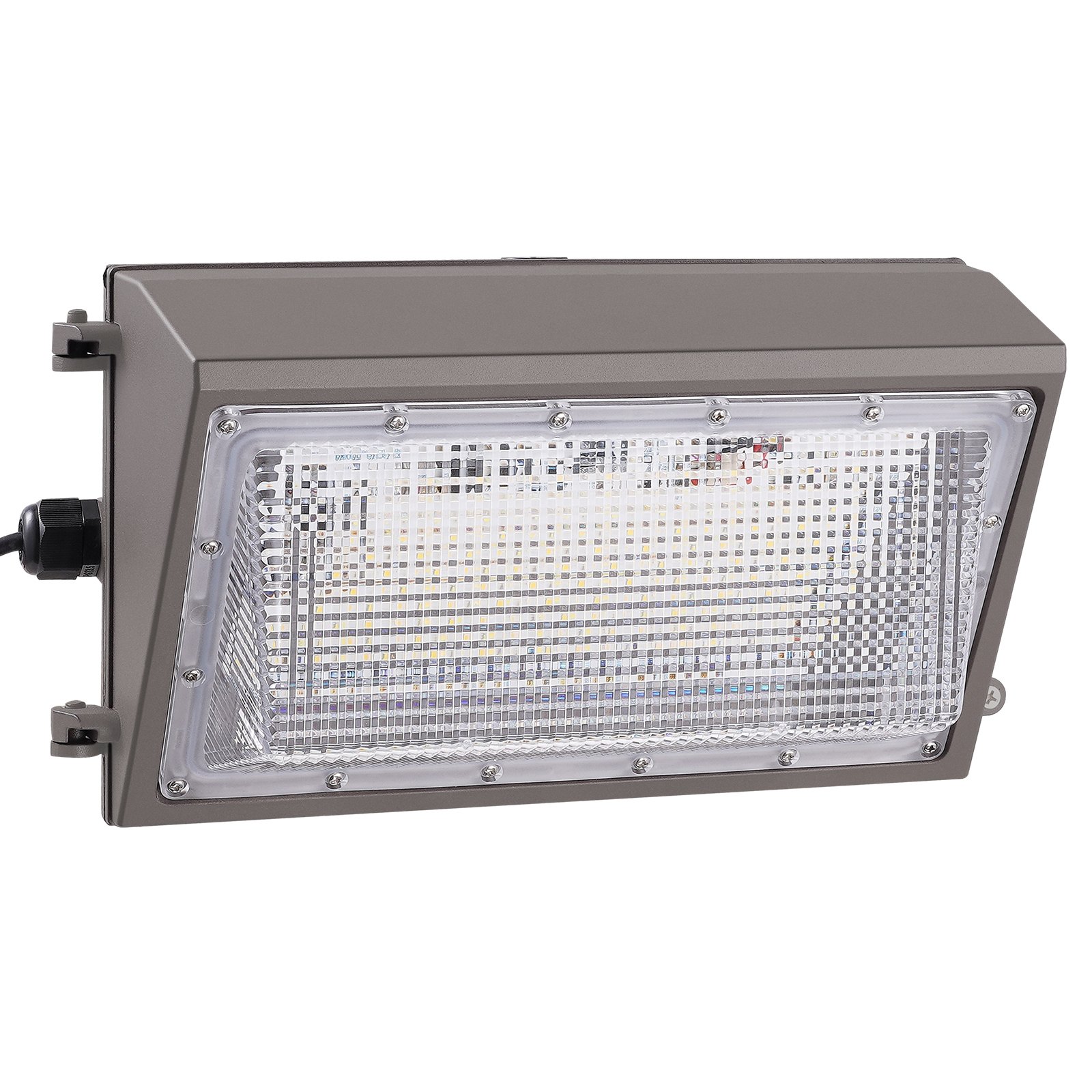 VEVOR 2PCs LED Wall Pack Lights, 100W 10800LM, 5000K Commercial Outdoor ...