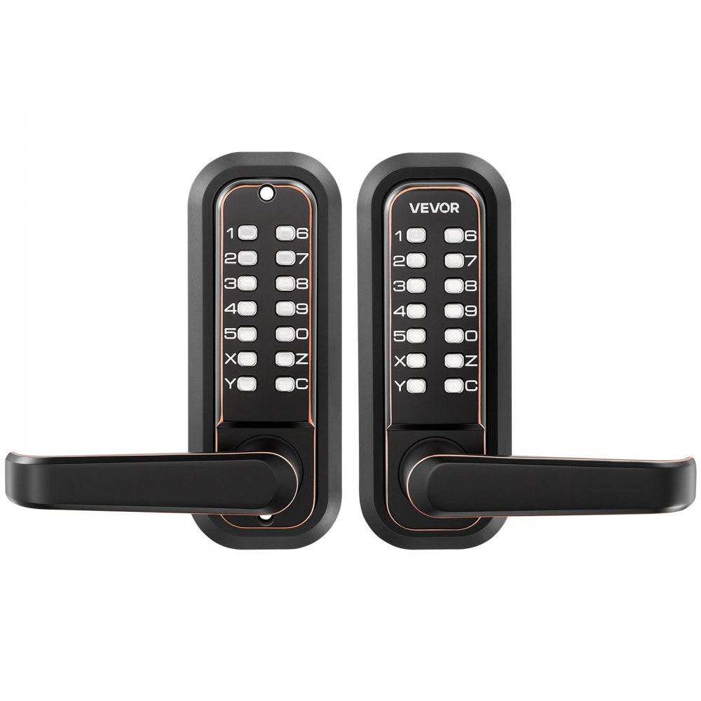 VEVOR Mechanical Keyless Entry Door Lock, 2.0 Code Upgrade, 4-7 Digits ...