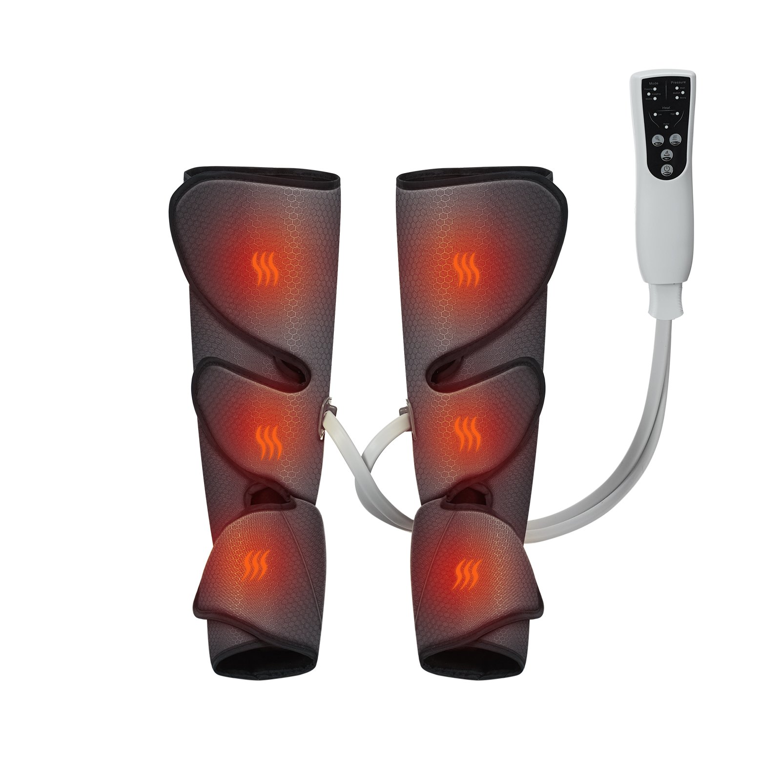 VEVOR Leg Massager with Heat, Air Compression Massager for Foot and ...