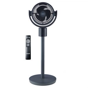 VEVOR 7-Inch Pedestal Fan, Oscillating Standing Floor Fan with DC Motor ...