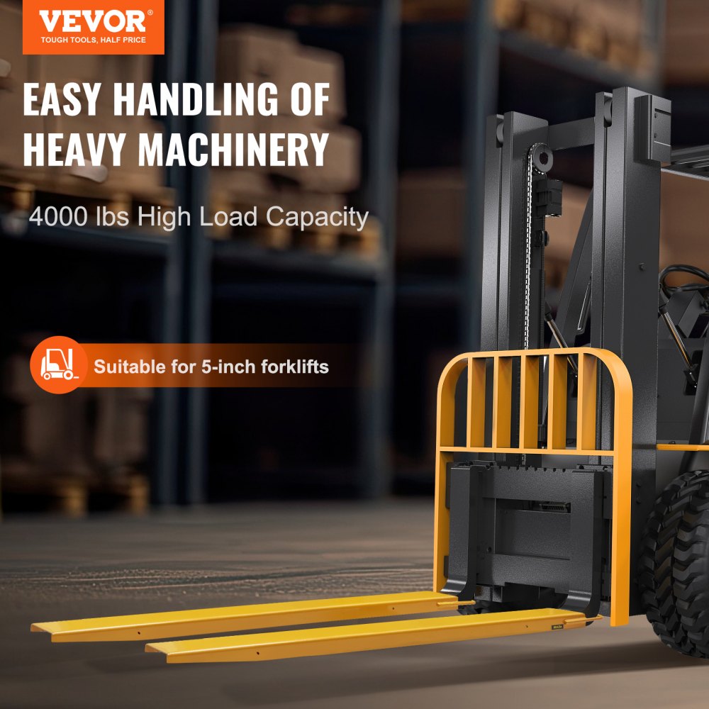 VEVOR Pallet Fork Extensions 1820 Mm Length 140 Mm Width Heavy Duty VEVOR Pallet Fork Extensions 1820 Mm Length 140 Mm Width Heavy Duty