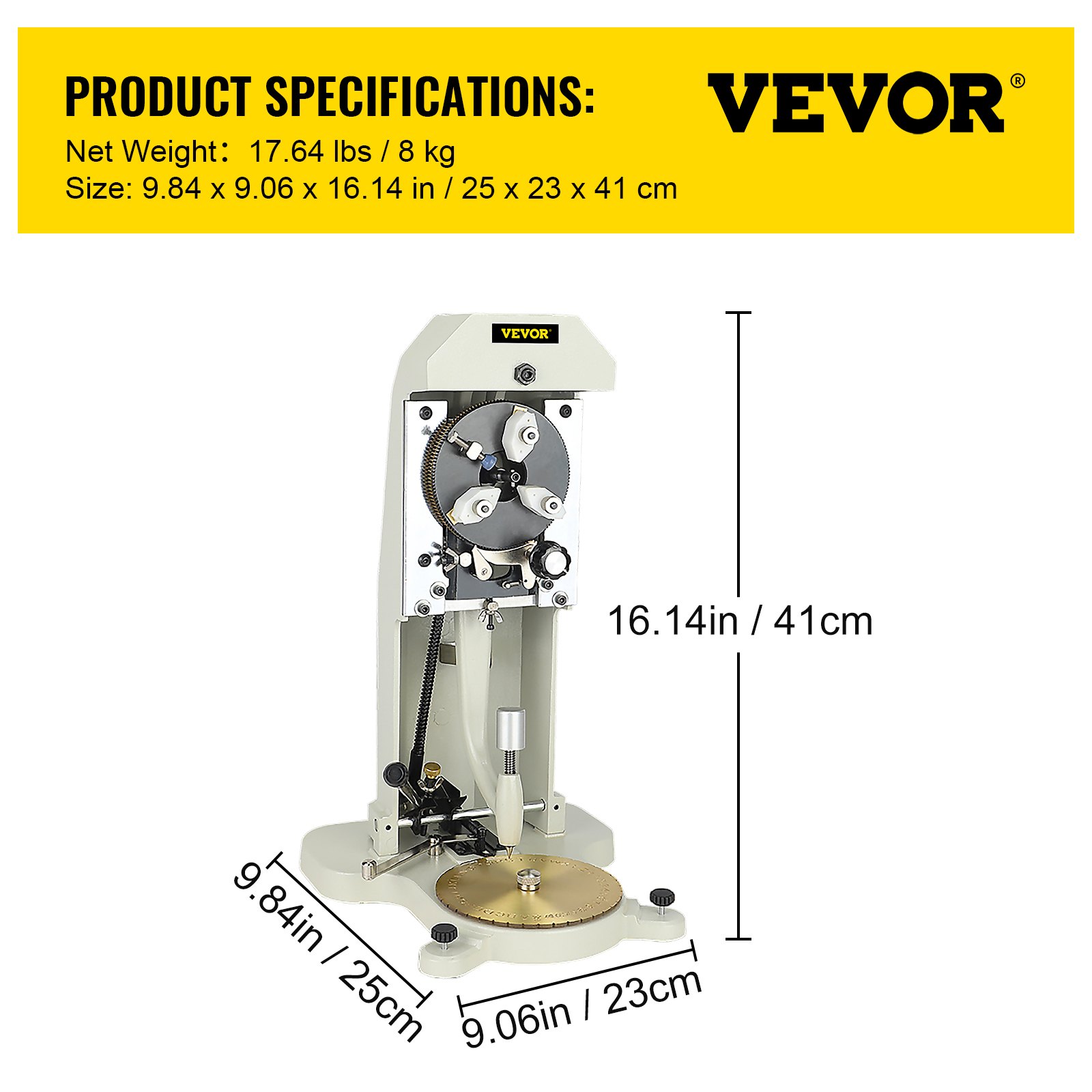Ring Writing Machine VEVOR Inside Ring Engraver Double Sided Dial Ring Engraver Stamper 1 ...