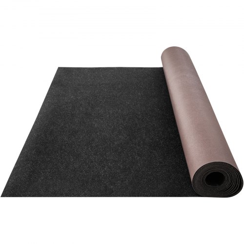 VEVOR Marine Carpet, 6 x 30 ft Boat Carpeting, Charcoal Black Marine ...