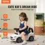 VEVOR Ride On Push Car for Toddlers, Ages 1-3, Ride Racer, Sit to Stand Toddler Ride On Toy, Classic Kids Ride On Car with Music Steering Wheel & Under Seat Storage, Ride On Toy for Boys Girls, Red - Multicolor
