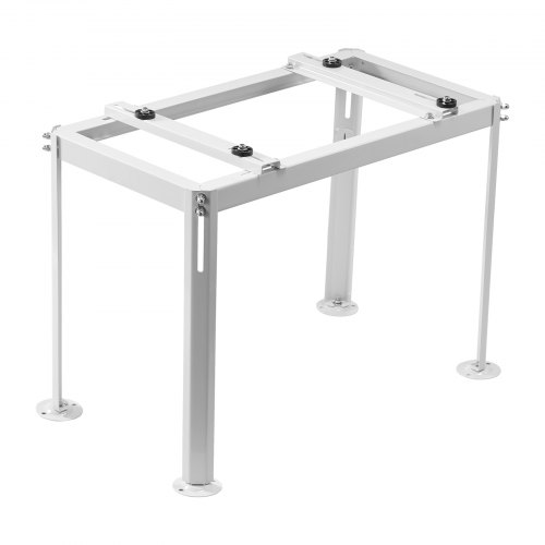 Ground Support Stand Mini Split Ground Stand Adjustable Anti Vibration for 9000-18000 BTU ...
