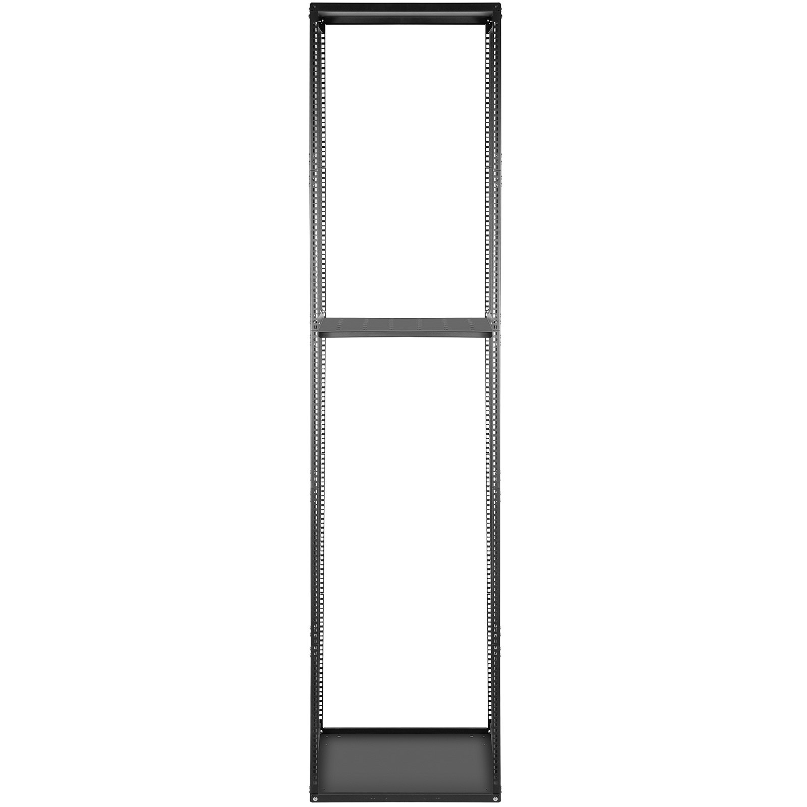 VEVOR Server Rack, 45U Open Frame Rack, 4-Post IT Server Network Relay ...