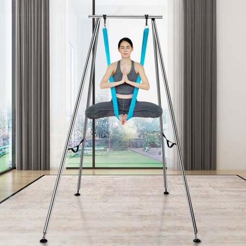 VEVOR Aerial Yoga Frame & Yoga Hammock, 9.67 ft Height