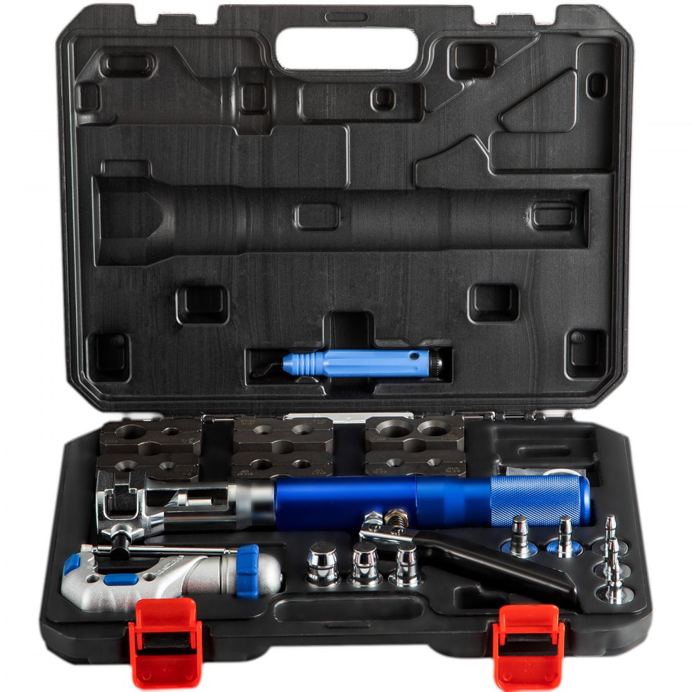 VEVOR Hydraulic Flaring Tool Kit with Tube Cutter Flare Tool Kit ...