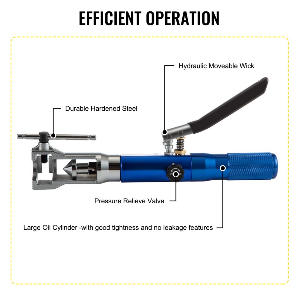 VEVOR WK400 Universal Hydraulic Expander & Flaring Tool Brake Pipe