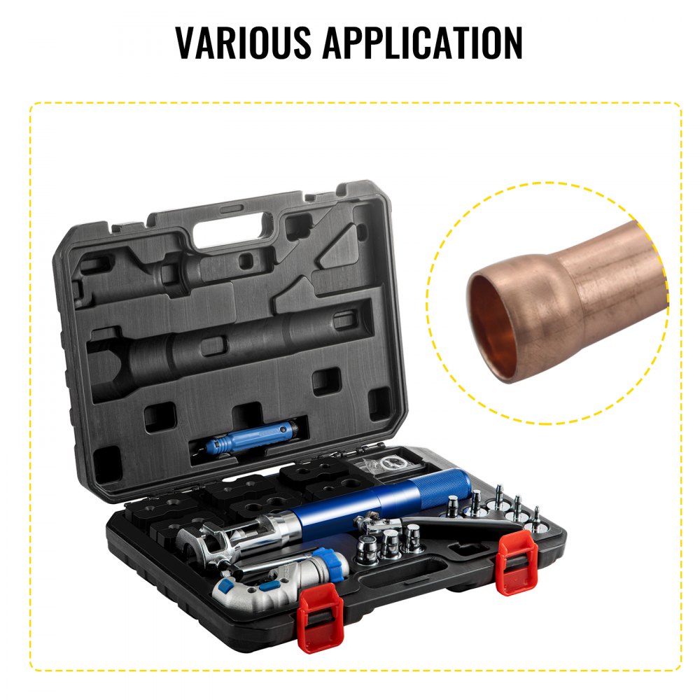 VEVOR Hydraulic Flaring Tool Kit with Tube Cutter Flare Tool Kit