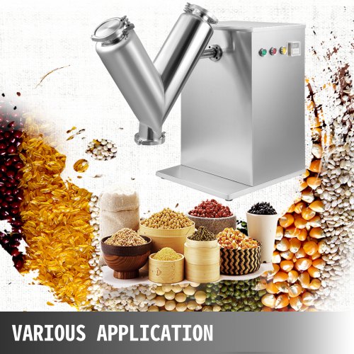 VEVOR VH-8 Powder Mixer Machine, V Type Powder Mixer Max. Work