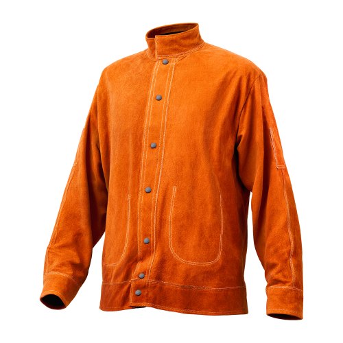 VEVOR Flame Resistant Welding Jacket - ATPV 9.2, 4.26 lbs