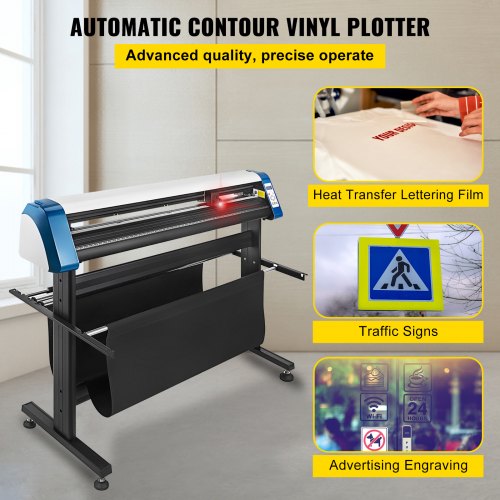 VEVOR 53-Inch Automatic Contour Vinyl Cutter Plotter Force & Speed ...