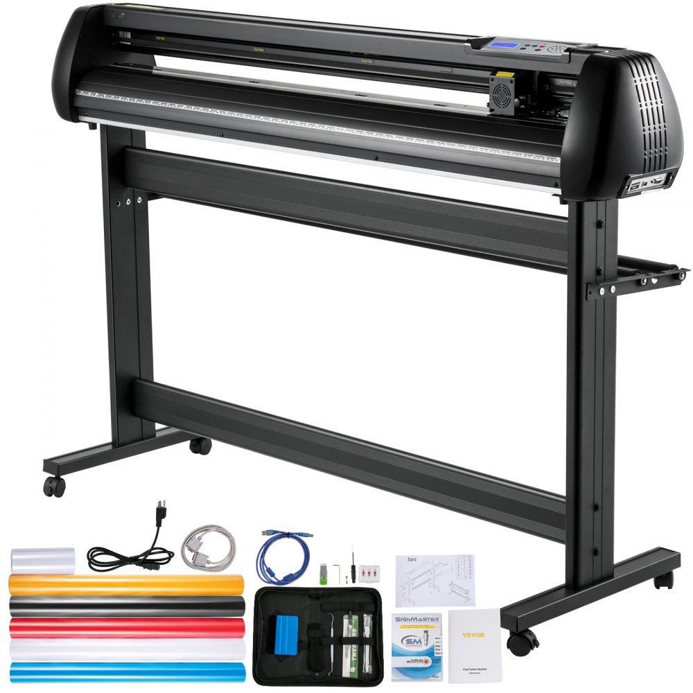 VEVOR Vinyl Cutter, 53inch Vinyl Cutter Plotter with Stand, Adjustable ...
