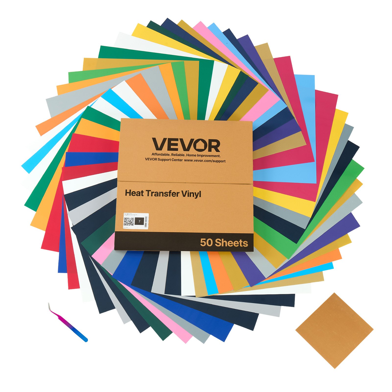 VEVOR Multi Color Heat Transfer Vinyl – 12