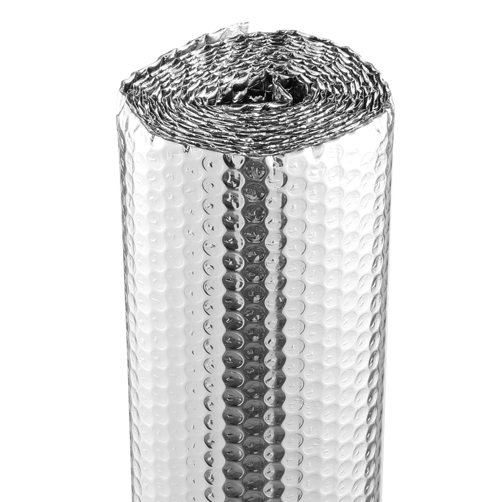 VEVOR Double Reflective Insulation Roll Air Bubble Film Radiant 120 in ...