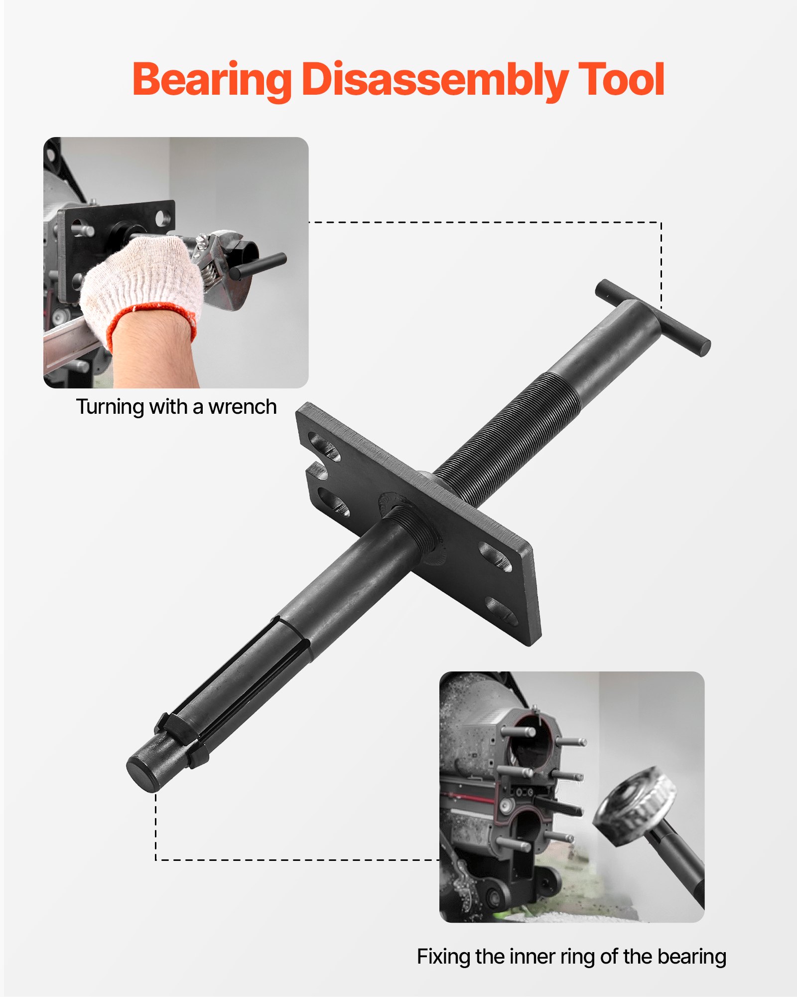 VEVOR Mercruiser Alignment Tool & Gimbal Bearing Puller Set, Compatible ...