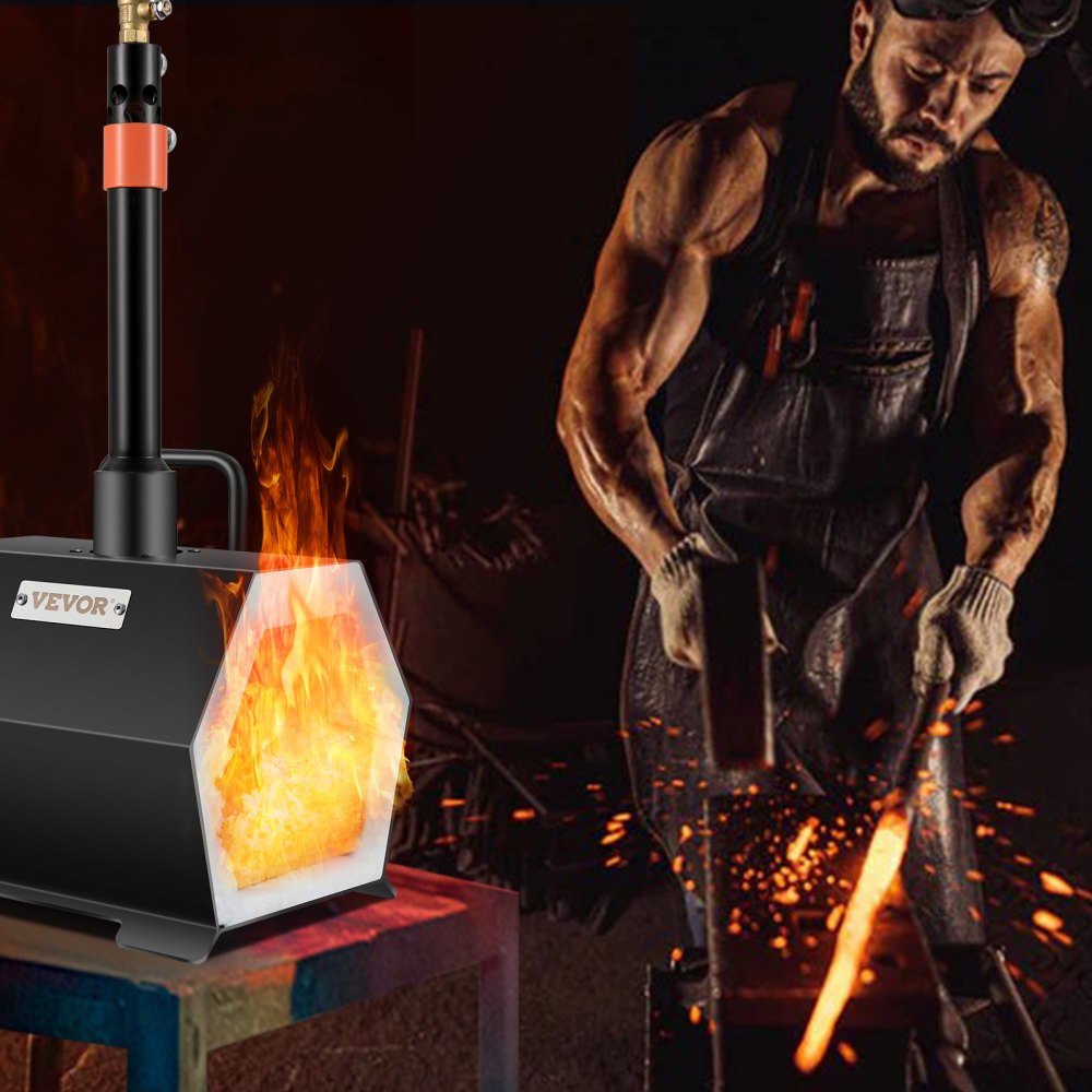 VEVOR Propane Forge Portable, Single Burner Tool and Knife Making ...